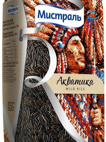 Рис Мистраль Акватика дикий 500г