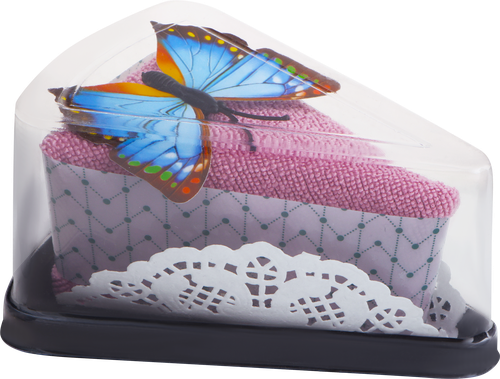 

Салфетка для сушки посуды Homeclub Тортик 20х20 см 1 шт в ассортименте