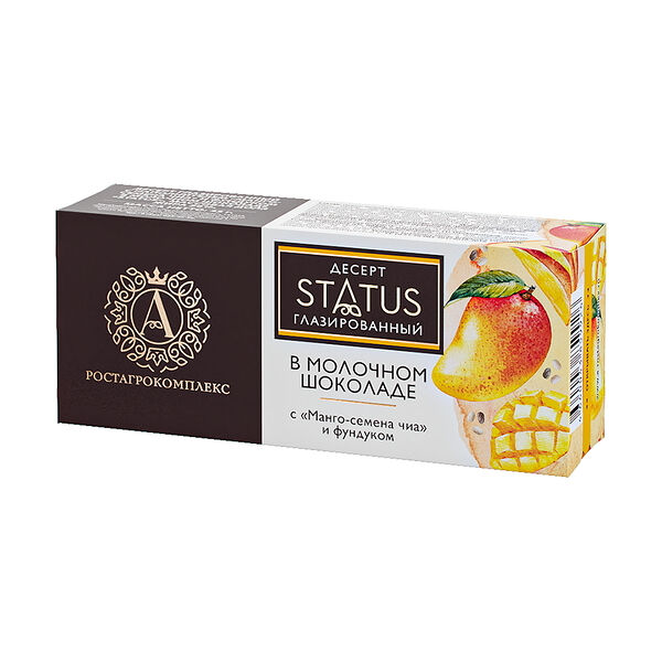 Десерт глазир. в молоч. шокол Status
