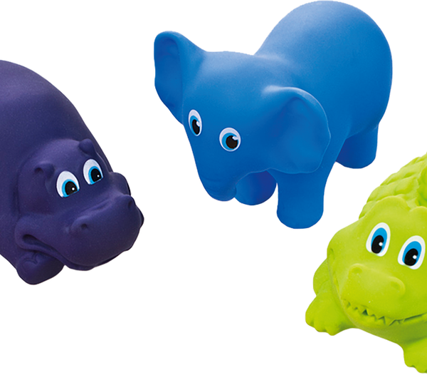 Набор игрушек Fancy Baby Веселое купание для ванной, 3 шт.