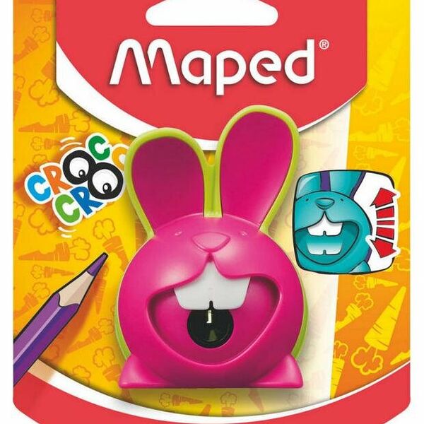 Точилка интерактивная Maped Croc 1 отверстие