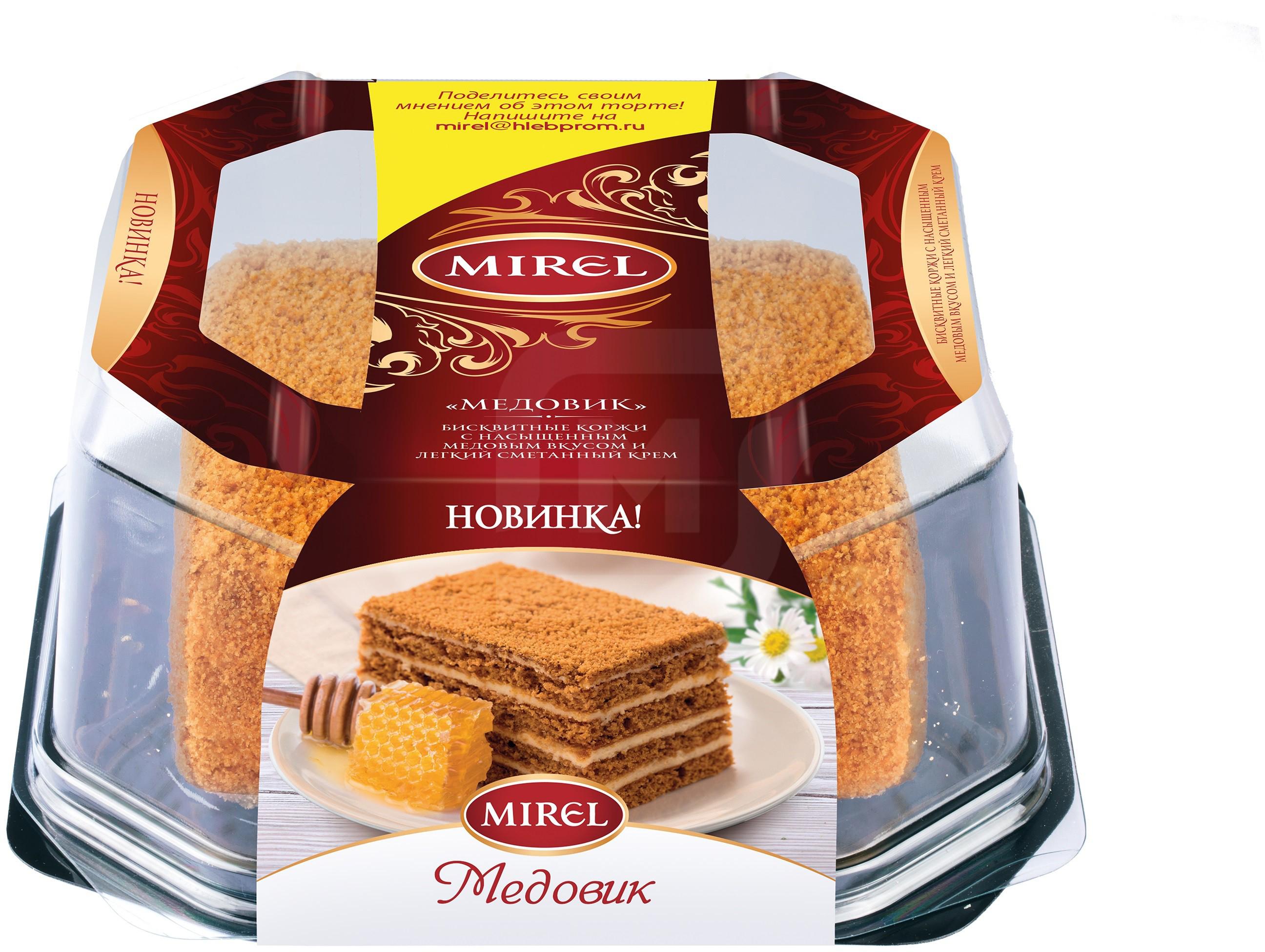 

Торт Mirel Медовик со сметанным кремом