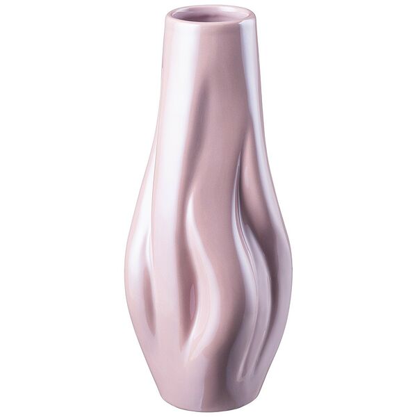 Ваза LEFARD, размер: 11х30см, керамика, розовый, бутыль