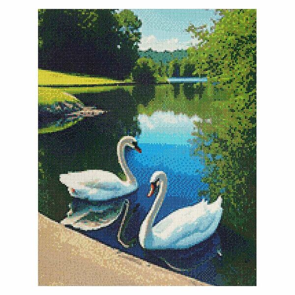 Cr440197 Алмазная мозаика 'Лебединая Песня', 40х50, Cristyle