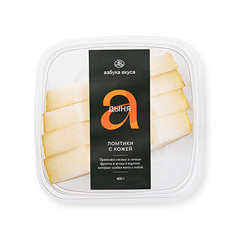 Дыня Торпеда Ломтики с кожей 400 г Mosaic Россия