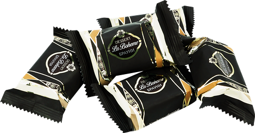 Конфеты LA BOHEMЕ Брауни сбивные глазир. до 250г