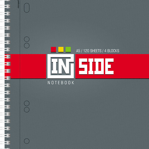 Тетрадь Hatber А5 на гребне, 120 листов