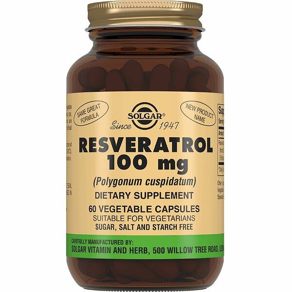 Solgar Ресвератрол капсулы 60 шт