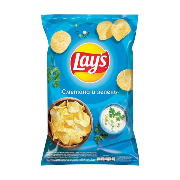 Картофельные чипсы, Lay's, 140 г, в ассортименте