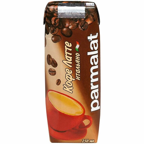 Коктейль молочный Parmalat Кофе Латте Итальяно 2,3%, 250мл