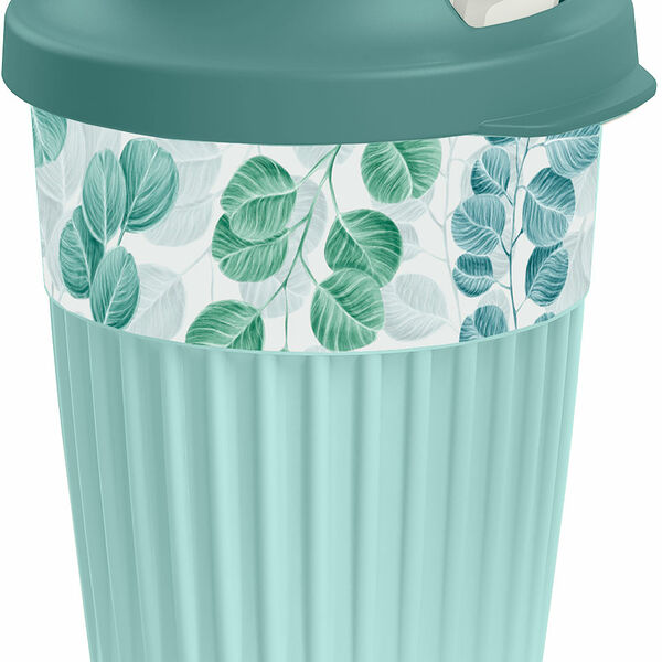 Стакан для горячих напитков с клапаном Бытпласт 350мл