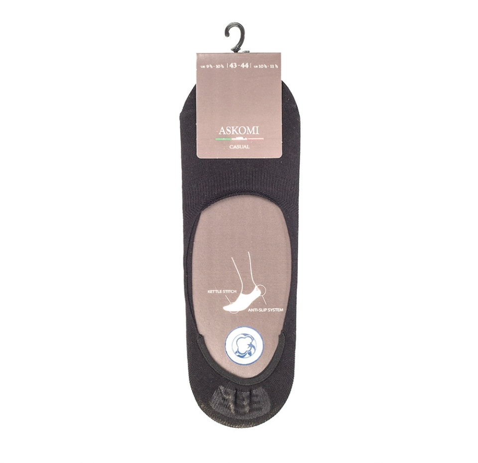 

Подследники унисекс Askomi Causel au-5209 черные, размер 43-44