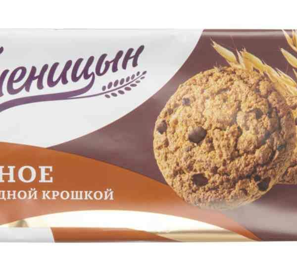 Печенье овсяное Пшеницын с шоколадной крошкой