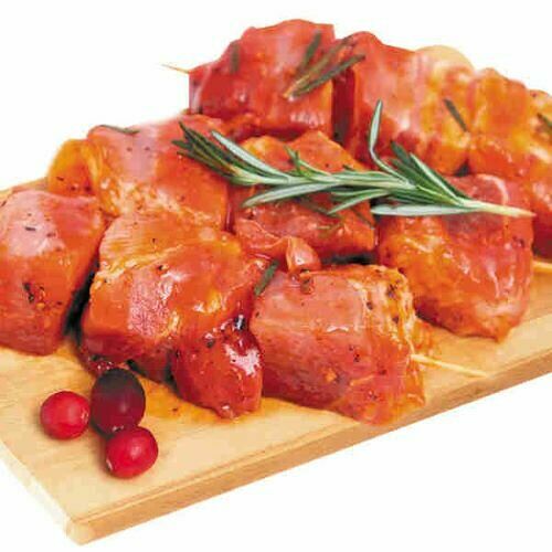 Шашлык из шеи свиной в маринаде 