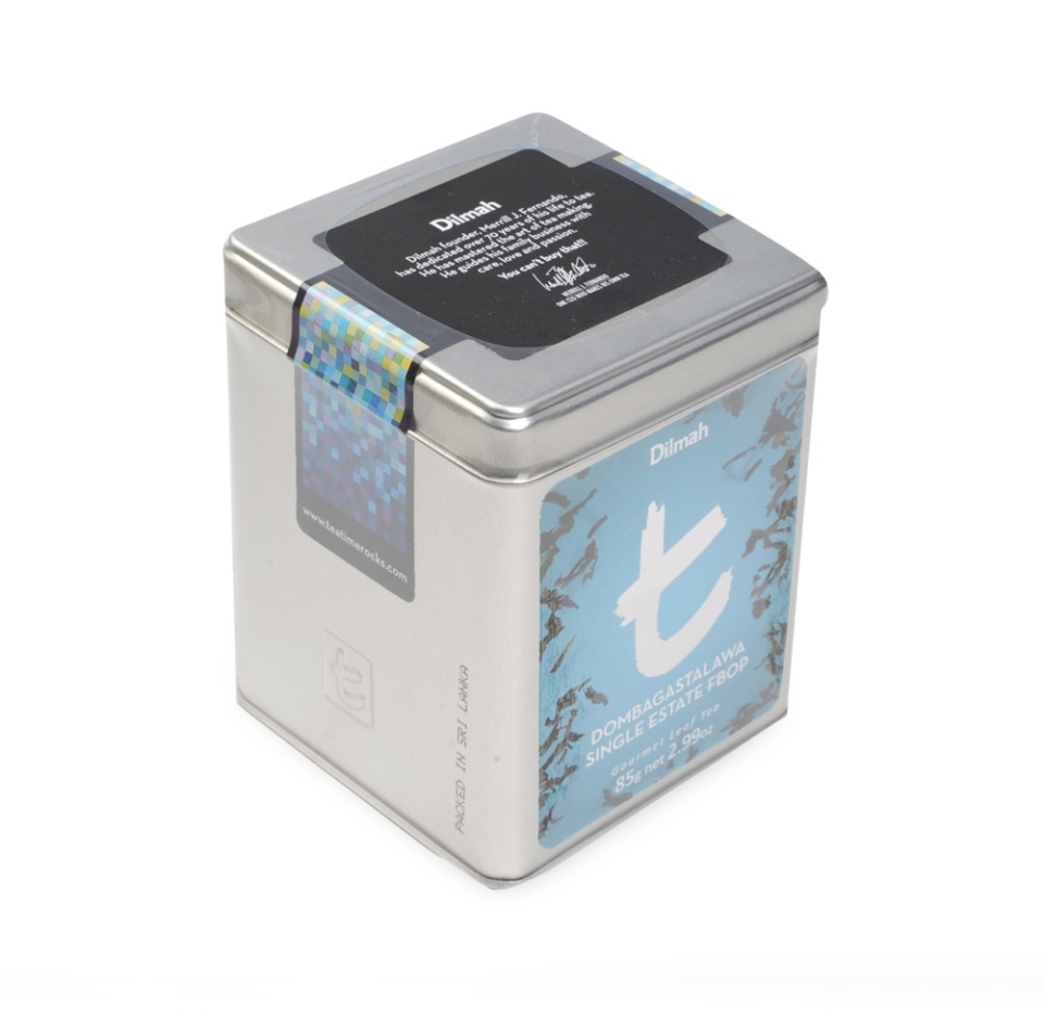

Чай чёрный Dombagastalawa Single Estate Fbop листовой Dilmah Шри-Ланка