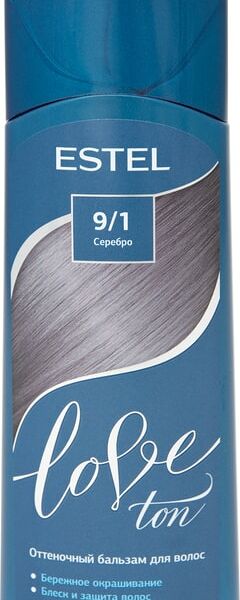 Бальзам для волос Estel Love Ton оттеночный 9/1 Серебро