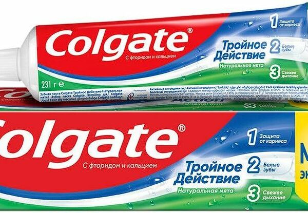 Зубная паста Colgate тройное действие 150мл