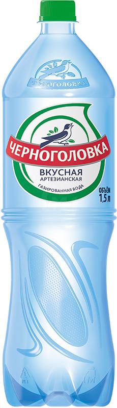 

Вода Черноголовская питьевая вкусная газированная 1.5л