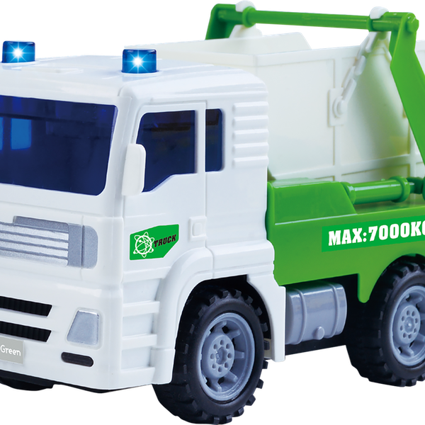 Игрушка инерционная BIGGA Контейнеровоз со световыми и звуковыми эффектами Арт. ZH100201