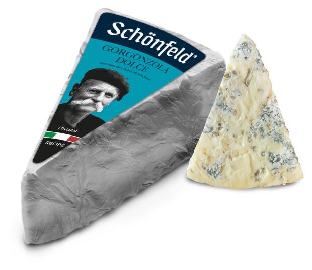 

Сыр Schonfeld Gorgonzola Dolce 55% вес