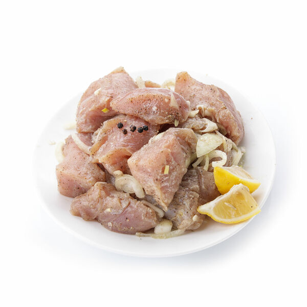 Шашлык из фермерской индейки в классическом маринаде