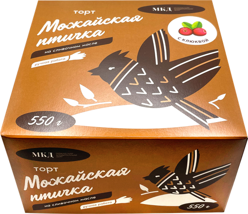 

Торт Можайский КД Можайская птичка, 550 г