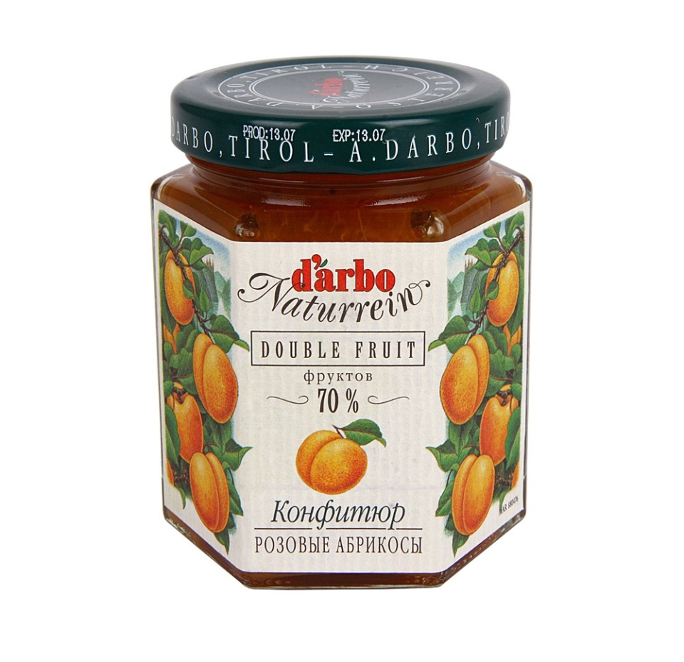 

Конфитюр D'arbo Naturrein из розового абрикоса 200 г