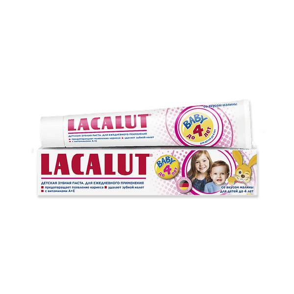 Паста зубная Lacalut Baby для детей до 4-х лет 50 мл
