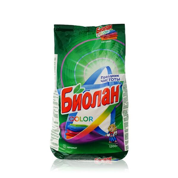 Порошок для стирки белья Биолан Color 1,2кг