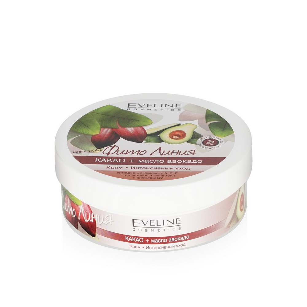 

Крем для тела Eveline Фито Линия Какао и масло авокадо 210 мл