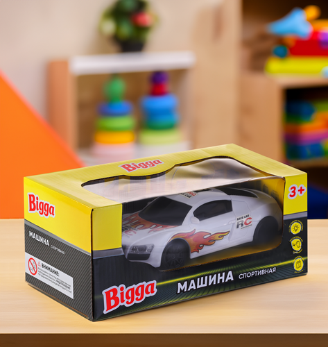 

Игрушка Bigga машина спортивная 1:24, в ассортименте арт. YDF688A-9/10/11/12