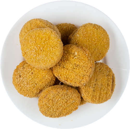 

Котлеты из мяса цыпленка в панировке вес до 1.0 кг