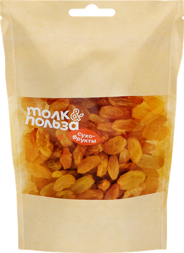 

Изюм Толк и Польза Джамбо золотой 120 г