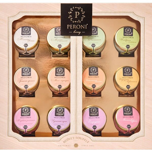Подарочный набор Peroni Коллекция вкусов 12 медов 12шт*30г