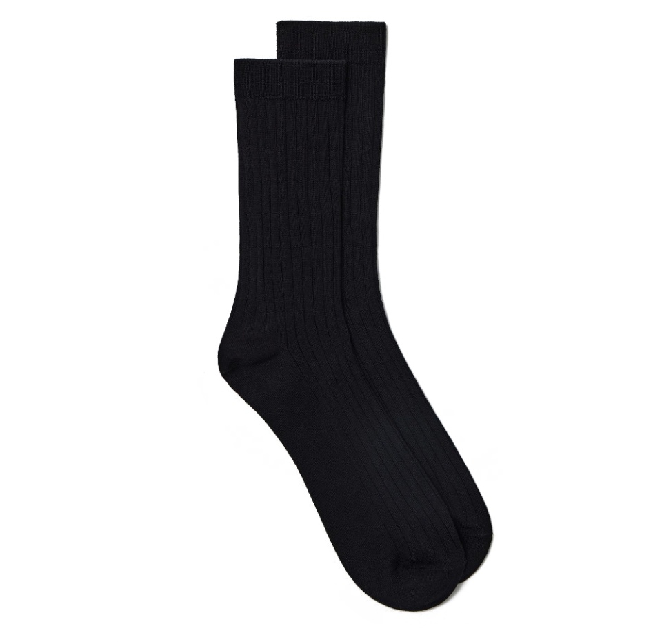 

Носки из хлопка средней длины мужские, цвет чёрный, Belle You, размер 42-43 (27), Китай