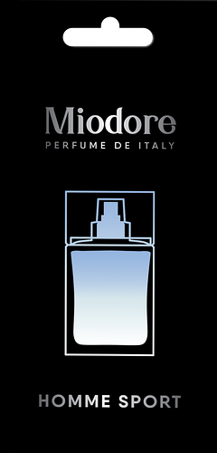 Ароматизатор AROMA RICHE Homme Sport №4, картонный