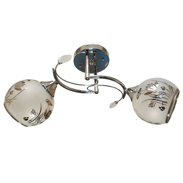 Люстра Е27, 60Вт, 230В, хром 25х50 см