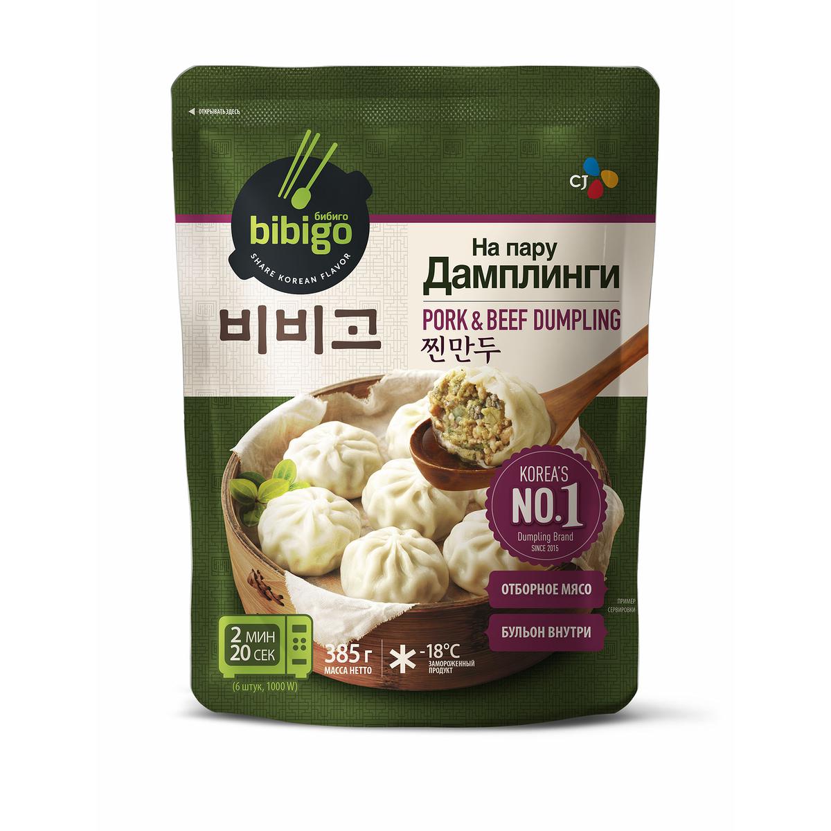 

Дамплинги Bibigo На пару 385 г