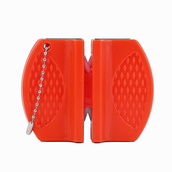 Ермак точилка для ножей/ножниц, вольфрамовая сталь, керамика, 5,8х7,6х2,4см, abs пластик