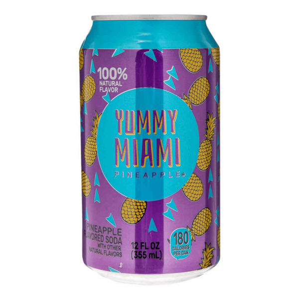 Газированный напиток Yummy Miami ананас 