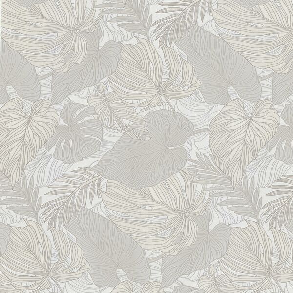 Обои Ateliero Green life, вспененный винил на флизелиновой основе, серый, 1,06х10 м