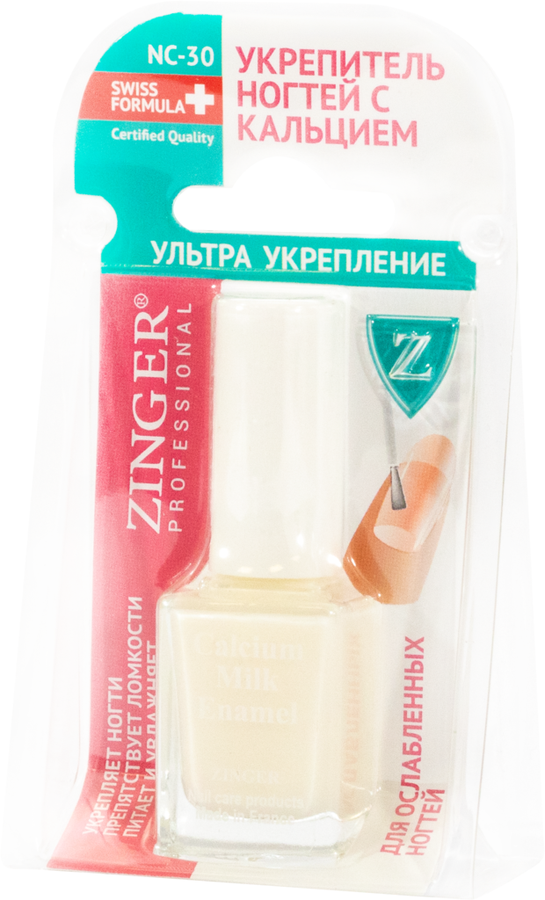 

Средство для ногтей Zinger Укрепитель с витаминным комплексом и кальцием 12 мл
