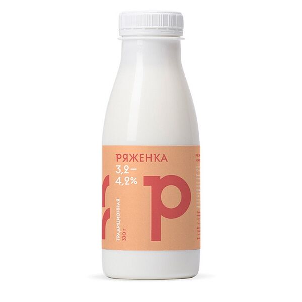 Ряженка Братья Чебурашкины 3.2-4.2% 330г