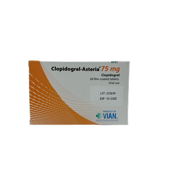 Клопидогрель Астерия DHT 75мг N28