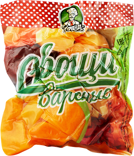 Тыква вареная, бруски, 500 г