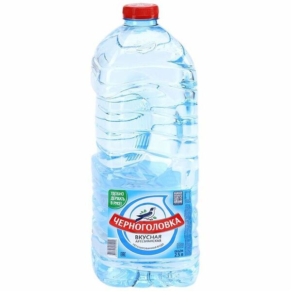 Вода Черноголовка артезианская негазированная 2.5л