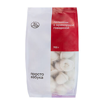 Пельмени с мраморной говядиной деликатесные «Просто Азбука»