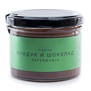 Паста Greenmania Фундук-Шоколад