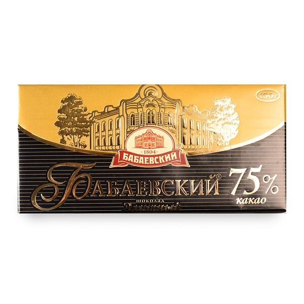 Шоколад Бабаевский Элитный 75%, 100 г
