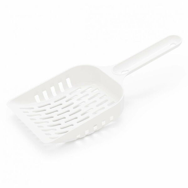 Совок для уборки кошачьего туалета Лекси белый